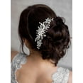 thumbnail image 2 of Bride Wedding Hair Comb Rhinestone Bridal Hair Accessories Pearl Bridal Hair Pieces Bridal Hair Clips Hair Side Comb for Women and Girls, 2 of 4