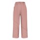 thumbnail image 4 of Amzcrzy Pantalones De Lino Mujer Capri Rayas Moda Pierna Recta Ligeros Holgados Casuales Playa Vacaciones Verano Con Bolsillos Tallas S-2XL Rojo, 4 of 5