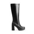 thumbnail image 2 of Dream Pairs Women's Platform Knee High Boots Chunky Block Heel Side Zipper Cute Gogo Boots, 2 of 7