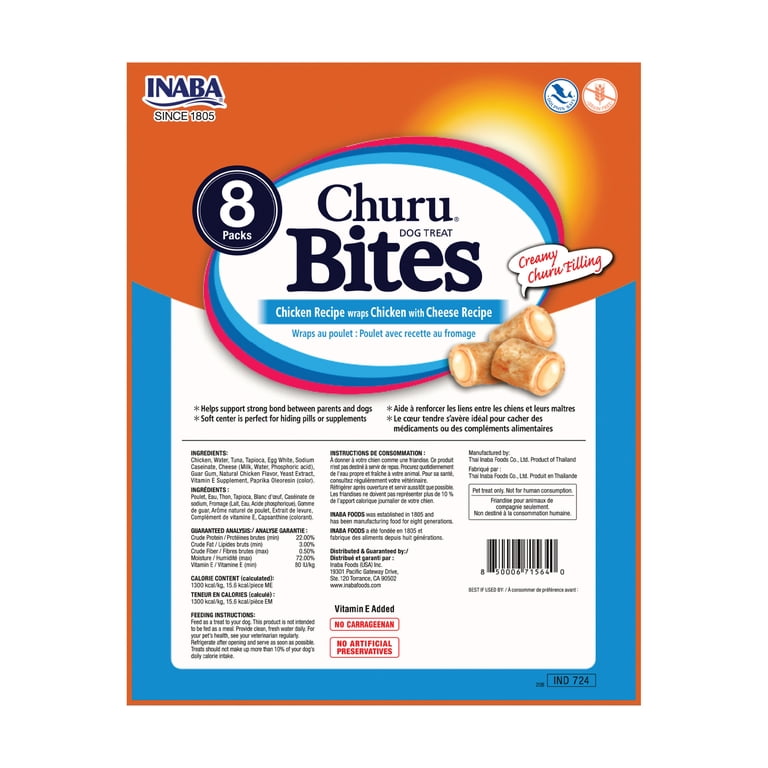 Dog Churu Rolls de pollo - INABA Chile