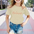 thumbnail image 1 of Chandail Garçons Col Rond T-Shirts Graphiques Garçons T-Shirts Hauts pour Filles 6-7 Ans, 1 of 3