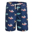 thumbnail image 2 of Innerwin Summer Short Pants Mesh Lining Mens Beach Shorts Workout Drawstring Classic Fit Swim Trunks Style B 6XL, 2 of 3