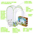 thumbnail image 5 of Nature Bound: Butterfly Habitat & Terrarium - Live Insect Growing Kit, 24" Net, Critter Lifecycle, Discount Voucher For Caterpillars & Food, Kids 6+, 5 of 9