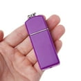 thumbnail image 4 of HeYii Portable Keychain Mini Pocket Metal Ashtray Outdoor Smoking Ash Holder Case Blue, 4 of 7