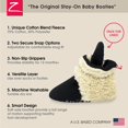 thumbnail image 3 of Zutano Cozie - Botines de forro polar unisex con pinzas para bebé, color negro y amarillo, 12 meses, 3 of 5