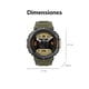 thumbnail image 2 of Smartwatch con GPS, Autonomía 24 Días, Verde Amazfit T-Rex 2, 2 of 6