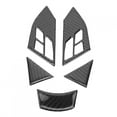 thumbnail image 2 of Steering Wheel Frame,5pcs Carbon Fiber Steering Steering Wheel Button Trim Car Interior Decoration Exceptional Craftsmanship, 2 of 12