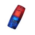 thumbnail image 1 of Led Red Blue Multifunction Clip Flashing Warning Safety Shoulder Police Lights Usb Charging, 1 of 5