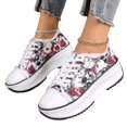 thumbnail image 6 of KEVCHE Halloween Womens Lace Up Round Toe Shoes, Casual Costume Footwear for Party Daily Wear with Comfortable Breathable Design, Festive Halloween Lace Up Shoes, 6 of 6