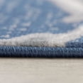 thumbnail image 4 of Madison Traditional 5' x 7' Dark Blue Polypropylene Indoor Area Rug, 4 of 7