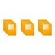 thumbnail image 5 of Hojas de terciopelo autoadhesivas Wosthever 10 piezas para manualidades Amarillo, 5 of 6
