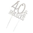 thumbnail image 4 of 40 fabulosos adornos para tartas imitación , cumpleaños, , , de para tartas, soporte para fot Yotijar Party Cake Topper, 4 of 7