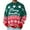 Green, variant on Jgppe Mens Christmas Sweaters Unisex Long Sleeve Xmas Long Sleeve Pullover Tops Ugly Sweater