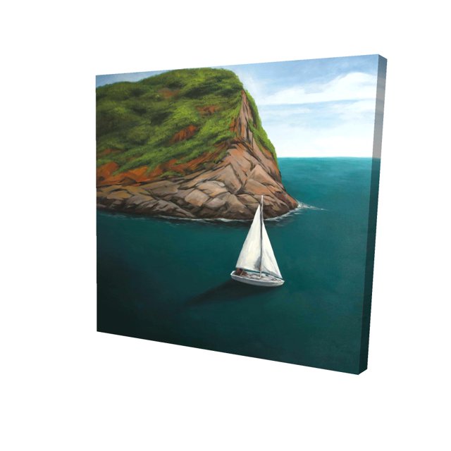 À seda à porto venere - Toile 36"x36 Pouces - Impression à la Demande