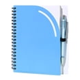 thumbnail image 3 of 5.9" x 7.1" Pocket Notebook with Pen Holder, 6 Colors School Notebook, 70 Pages Portable Journal, Lined Pages Bound Journal Notebook, Mini Notebook with Front Pocket, 1Notebook+1Pen Combo Pack,A, 3 of 6