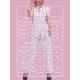 thumbnail image 5 of Conjunto Elegante 2 Piezas Pantalon Wide Legs Blusa Cruzada Outfit para Mujer, 5 of 5