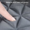 thumbnail image 4 of XIBUFE Gel Seat Cushion for Long Sitting,Car Gel Cooling Seat Cushion,3D Thicker Gel Cushion for Driving Relieves Tailbone Pain,Breathable Cooling,Gel Cushion for Office Chair Home Car Wheelchair, 4 of 9