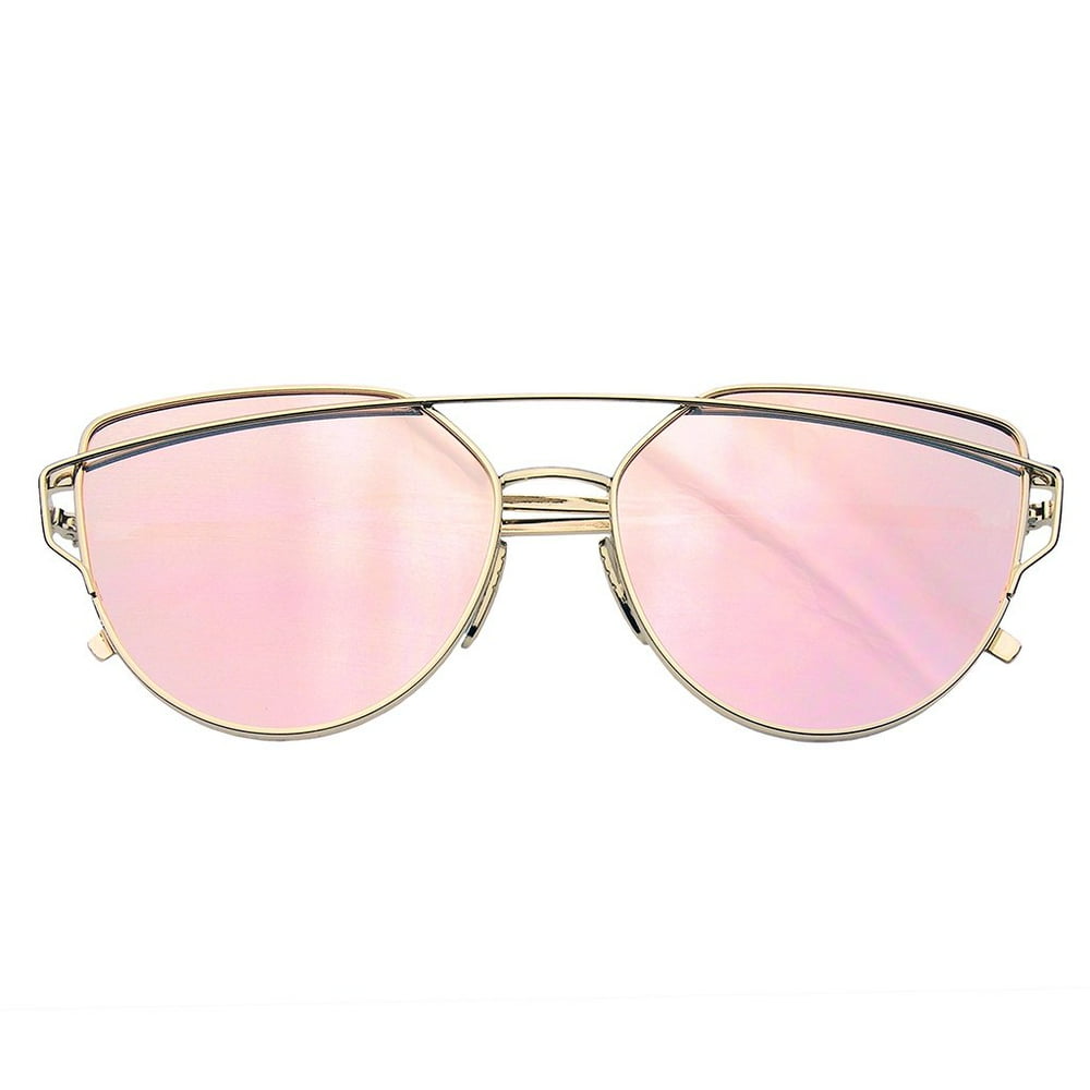 Emblem Eyewear Emblem Eyewear Womens Men Glasses Metal Flat Lens