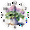 Bsw-3ggt, variant on Eveokoki Potted Plant Purple Flowers Farmhouse 10" Retro Vintage Clock Non-Ticking Silent Wood Wall Clocks Battery Operated Decor Retro Design for Kitchen/Living Room/Bedroom/Farmhouse