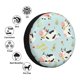 thumbnail image 4 of Balery Cute Cows Cubiertas para Neumáticos - Protector Resistente para Neumáticos de Camioneta, SUV, Remolque, Camper y RV-15 inch, 4 of 6