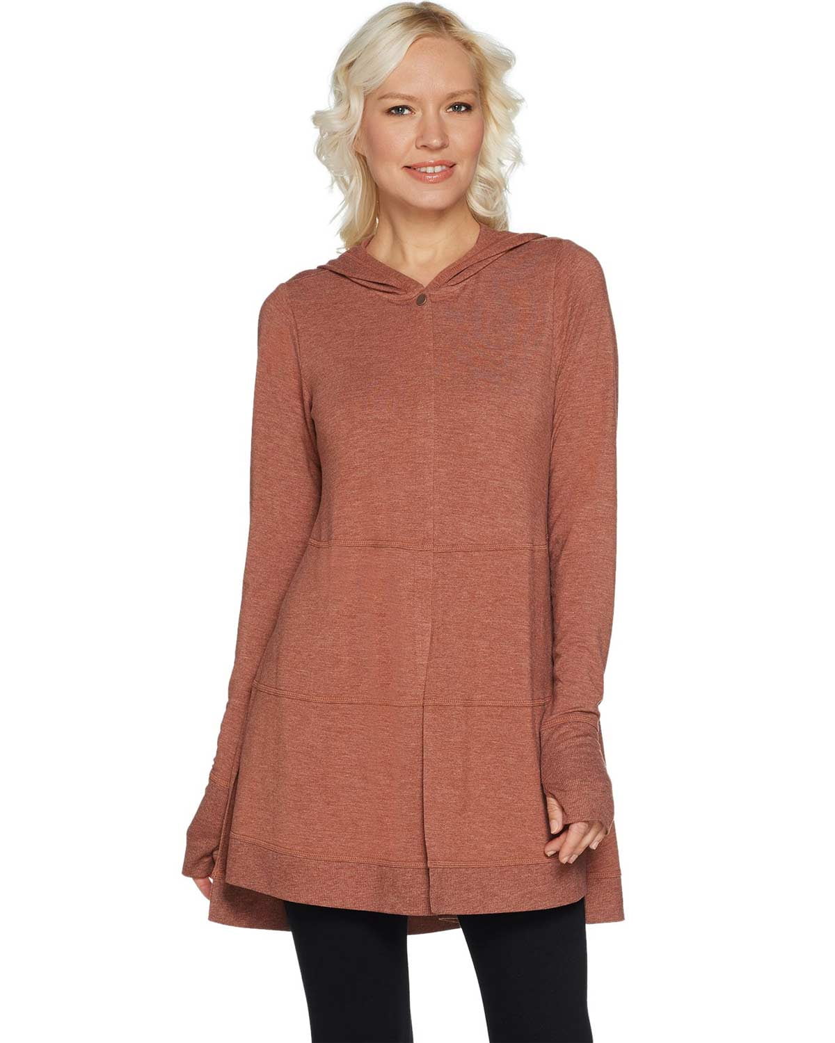 LOGO by Lori Goldstein LOGO Lori Goldstein Womens Jersey Hoodie