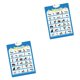 thumbnail image 2 of Bewildely Póster de preescolar en inglés, gráfico de pared de PVC interactivo con sonido del alfabeto, juguete educativo para edades tempranas, niños Tipo6 2piezas Bewildely CBP580164, 2 of 5