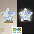 thumbnail image 4 of Star Shaped Energy Saving Night Light Living Room Night Light, Bedroom Night Light, Corridor Night Light, Study Night Light Super Beautiful Blue Roses, 4 of 6