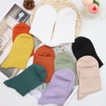 thumbnail image 3 of VEGCOO Cotton Mid-Calf Crew Socks 10 Pairs for Casual Athletic Daily Wear, 3 of 7