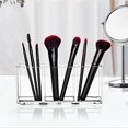thumbnail image 4 of Caja de almacenamiento para brochas de maquillaje, estuche acrílico con patrón de diamante, organizador de mesa, 4 of 5