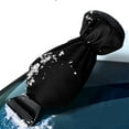 thumbnail image 4 of Nmdmisc Ice Scraper with Glove-Car Windshield Scraper Mitt Windshield Brush Snow Scraper Glove Warm&Waterproof Ice Scraper Mitt for Car Hand Mitten Snow Shovel Glove (Blue), 4 of 5