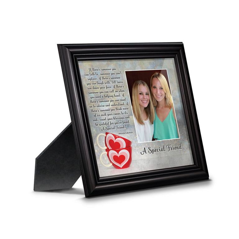 Vetbuosa Best Friend Ideal Gifts for Women Picture Frame, Friendship Gifts  for Women Friends Female BFF, Christmas Gifts Birthday Gifts for Friends 