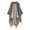 01 Gray, variant on Elegant Shawl Wraps for Women Open Front Tassels Cardigan Soft Travel Blanket Shawls Poncho Capes for Fall Winter