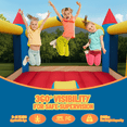 thumbnail image 4 of Entil Inflatable Bounce House with Dual Slides & Blower, 13.4x9x6FT, Outdoor/Indoor for Kids Gift, FCC & CPC Certified, Blue & Red, 4 of 9