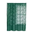 thumbnail image 2 of Lace Curtains 96 Inches Long, Vintage Floral Light Filtering Scalloped Edges Sheer Lace Curtains for Living Room & Bedroom, Rod Pocket, 1 Panels Set, Branch Pattern (green, 55.1" W x 96" L), 2 of 9