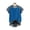 Blue, variant on BUIGTTKLOP Summer Tops for Women Denim Patchwork Short Sleeve Shirts Crewneck T Shirts Trendy Clothes 2026