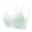 Light Blue, variant on PMVFHDE Women's Comfortable Thin Silk Back Seamless Sagging Sports Bra Black - XXXL