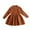 Brown, variant on Esaierr Newborn Baby Toddler Girls Knitted Dress Fall Sweater Casual Dress Solid Colors Pullover Princess Dress for 3 Months-3 Years