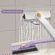 thumbnail image 3 of Bewildely ABS 360 giratorio higiénico en el baño para una limpieza eficaz del suelo de la cocina del hogar baño fácil prevención del bloqueo Suministros de limpieza para el hogar blanco, 3 of 6