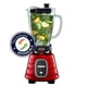 thumbnail image 2 of Licuadora Oster 1vel 1.25lt Vaso Vidrio Clasica Metal Rojo, 2 of 3