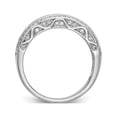 thumbnail image 2 of JbSP- 14k White Gold Diamond Wedding Band, 2 of 7
