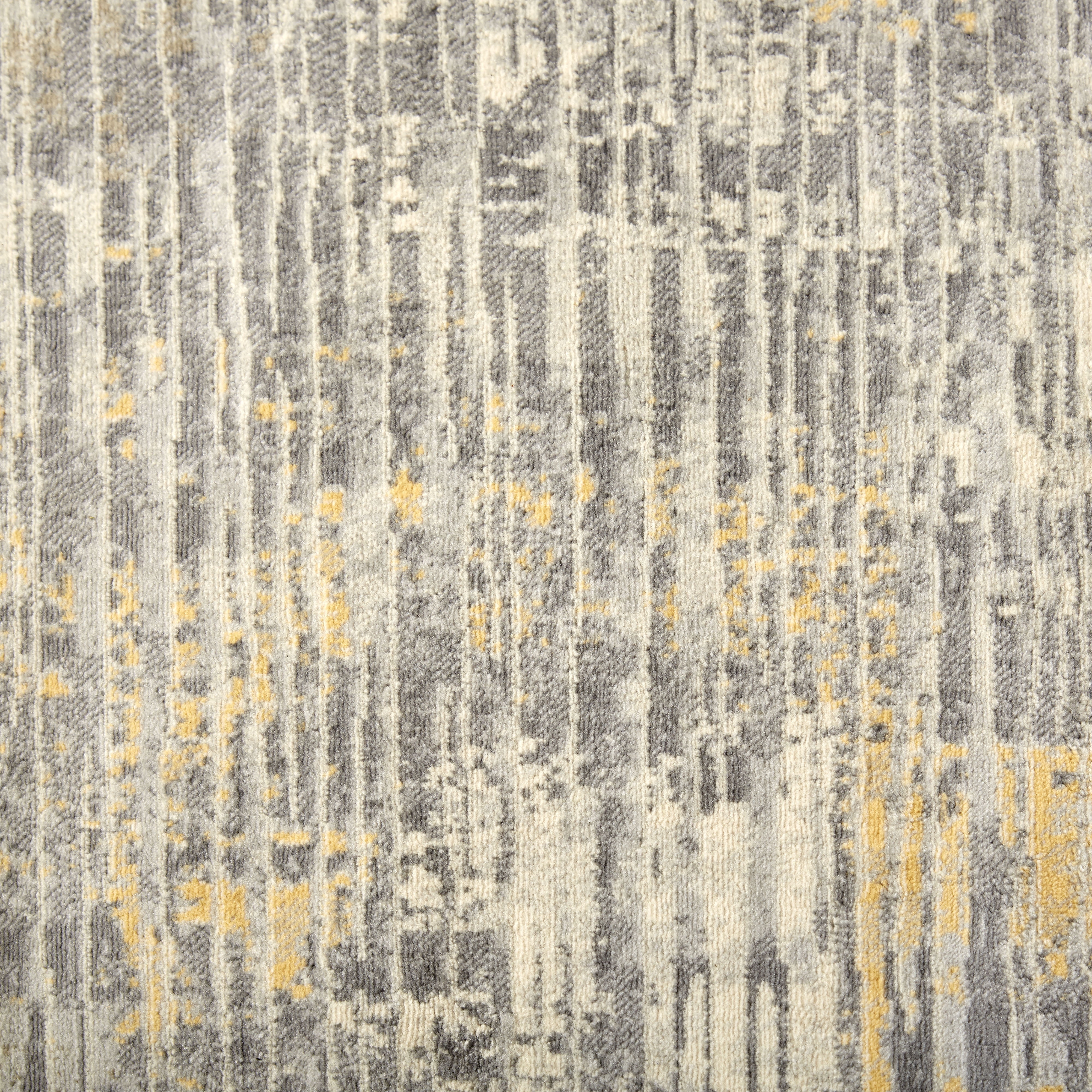 Home Dynamix Melrose Lorenzo Modern Abstract Area Rug, Grey/Yellow, 5'2"x7'2"
