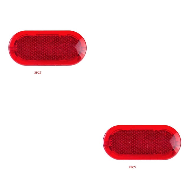 stanreset 2Pcs/set Replacement for Caddy for Polo Touran 6Q0947419 Plastic Door Interior Warning Light Reflector 2Set