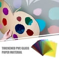 thumbnail image 3 of Shisuyan 10pcs Cellophane Wrap Paper Color Cellophane A4 Sheets For Gel Light Filter Diy Arts Crafts Decoration Plastic Sheet, 3 of 9