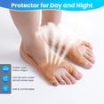 thumbnail image 5 of Bunion Corrector and Toe Protector Guards, Left and Right Foot Support, 1 Pair L, 5 of 6