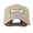 Khaki, variant on Dog Bone Shape Embroidered Cap - Brown OSFM