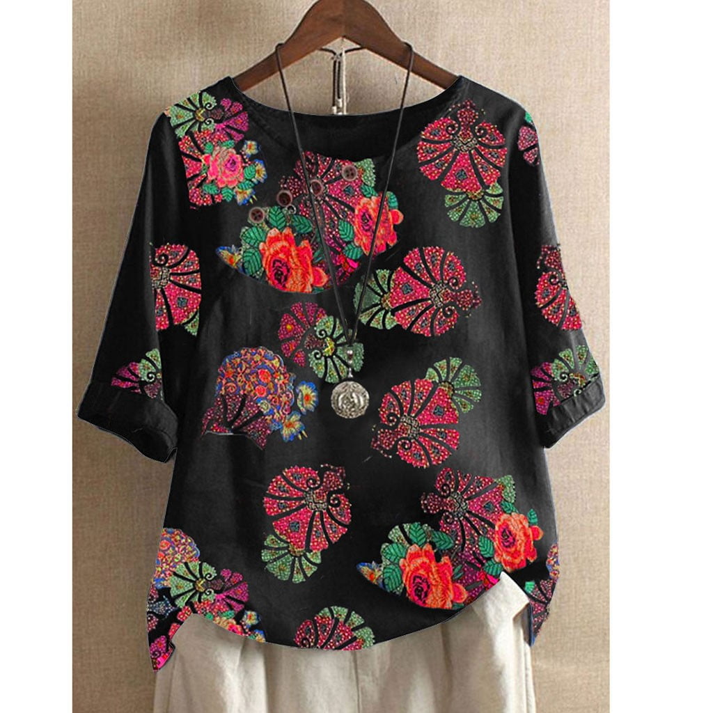 New Tops Hot Sale Stitching U-Neck Long Sleeve Off-Shoulder T-Shirt Women