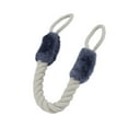 thumbnail image 1 of Cuerda para tirar de la manija de la puerta, topes con correas antipellizcos, tapón de bloqueo para puertas, protector de dedos para sala de estar, azul, 1 of 8