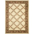 thumbnail image 3 of SAFAVIEH Lyndhurst Marshall Floral Border Runner Rug, Ivory/Brown, 2'3" x 8', 3 of 6