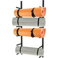 thumbnail image 1 of Yoga Mat Storage Racks,Multifunctional Home Gym Storage Organizer With Hooks And Lockable Wheels,Weights Rack For Dumbbells,Yoga Mat, 1 of 8