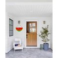 thumbnail image 3 of Eveokoki Welcome Summer Door Sign,11x5.6 Inch Farmhouse Watermelon Summer Decor Sign Welcome Summer Hanging Sign for Home Wall Front Door Kitchen Office Decorations, 3 of 5